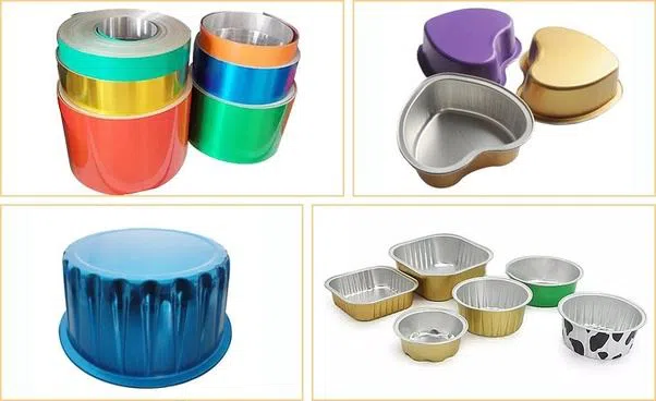 food container aluminium foil henan herny